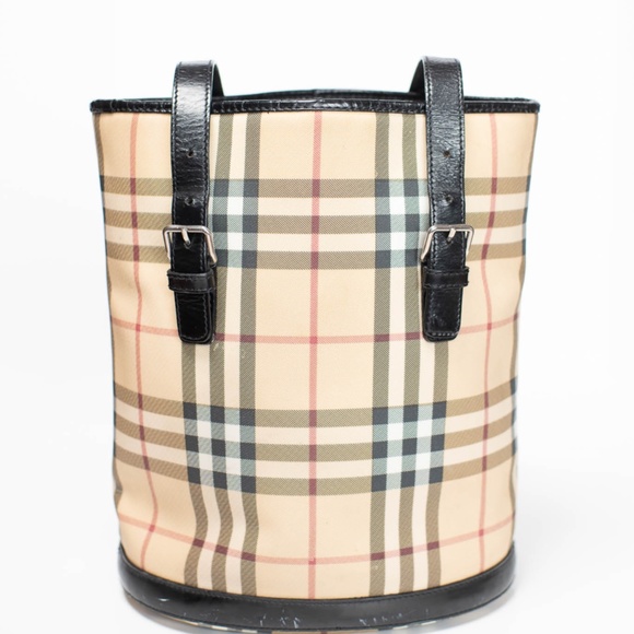 Burberry Nova Check Bucket Bag - Picture 2 of 8